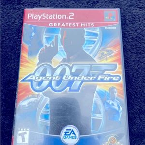 007 Agent Under Fire PlayStation 2 game